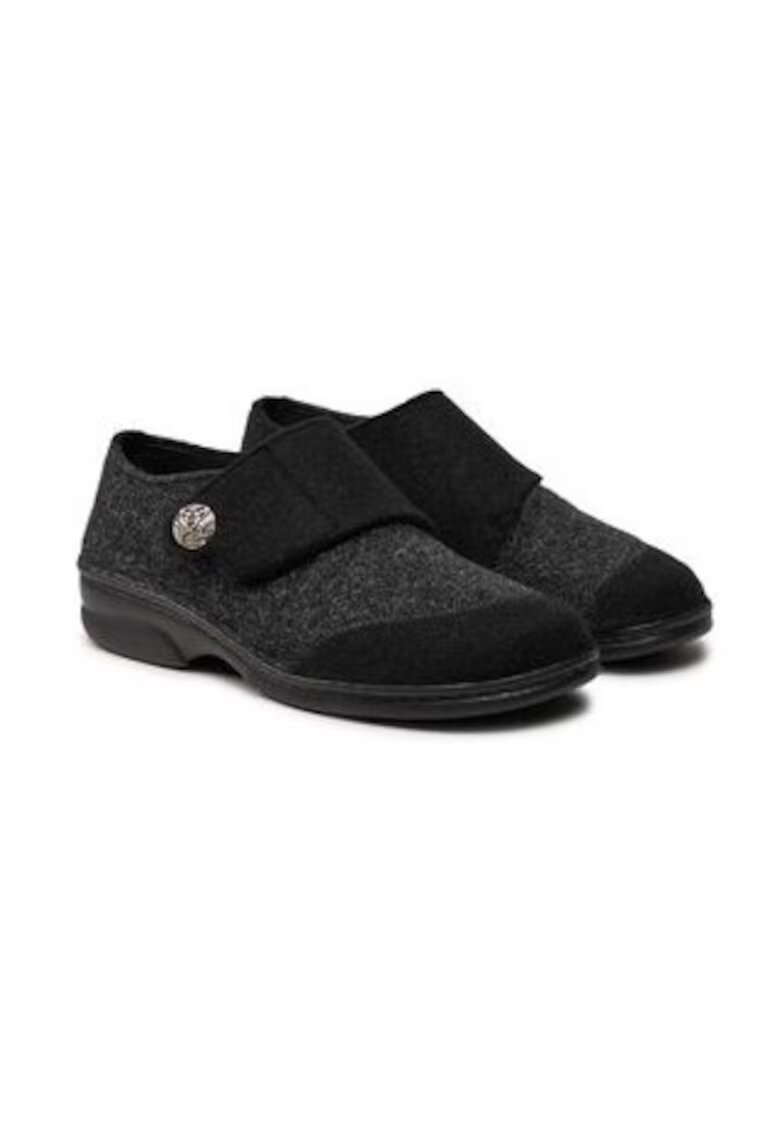 Berkemann Papuci dama 304477898 - Fetru - Negru - Negru