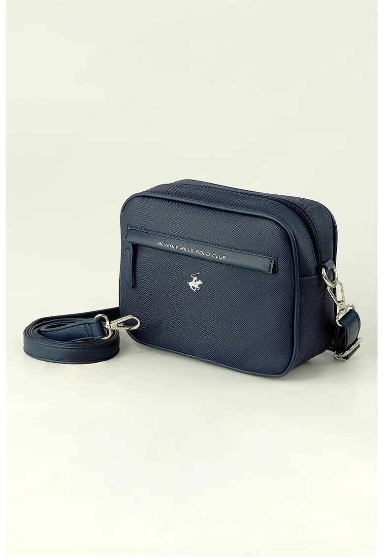 Beverly Hills Polo Club Geanta crossbody de piele ecologica - Bleumarin