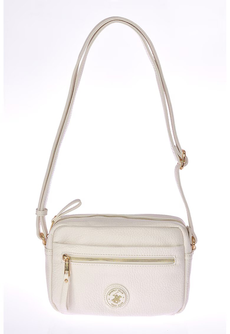 Beverly Hills Polo Club Geanta crossbody de piele ecologica - Crem