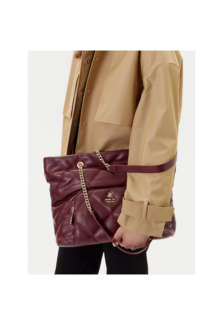 Beverly Hills Polo Club Geanta dama bordo - model CEO-BHPC-C-010-08