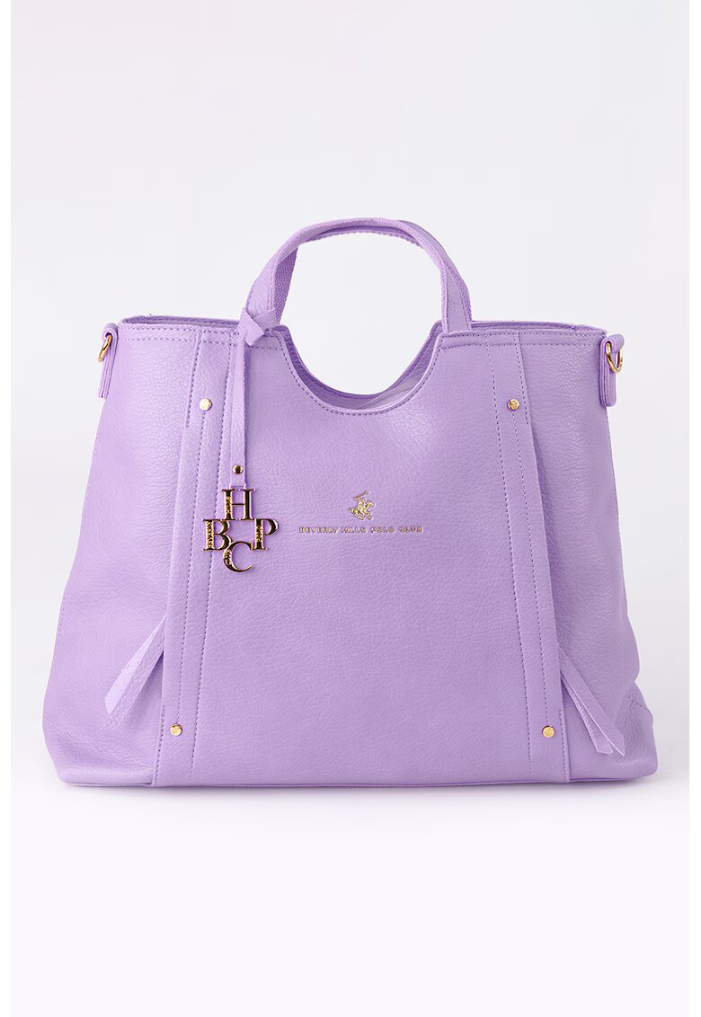 Beverly Hills Polo Club Geanta shopper de piele ecologica - Lila