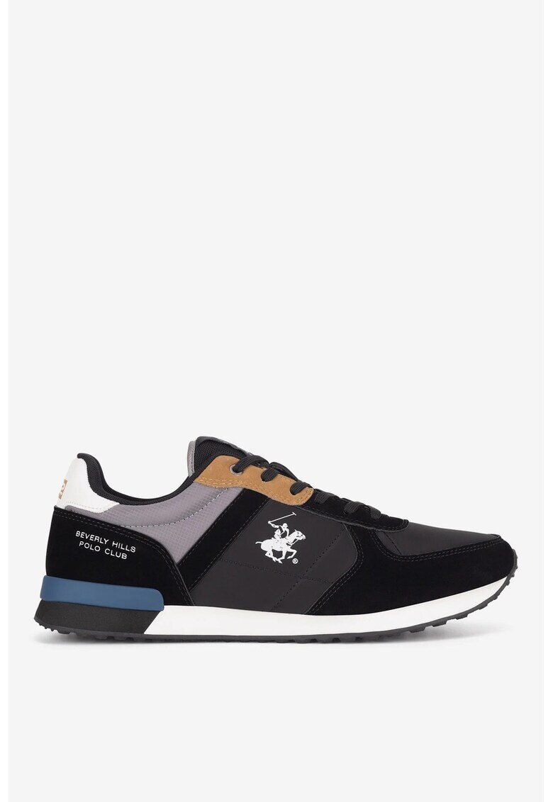 Beverly Hills Polo Club Pantofi barbati 5905588944935 - Textil - Negru - Negru