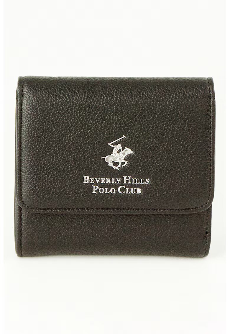 Beverly Hills Polo Club Portofel pliabil de piele ecologica - Negru