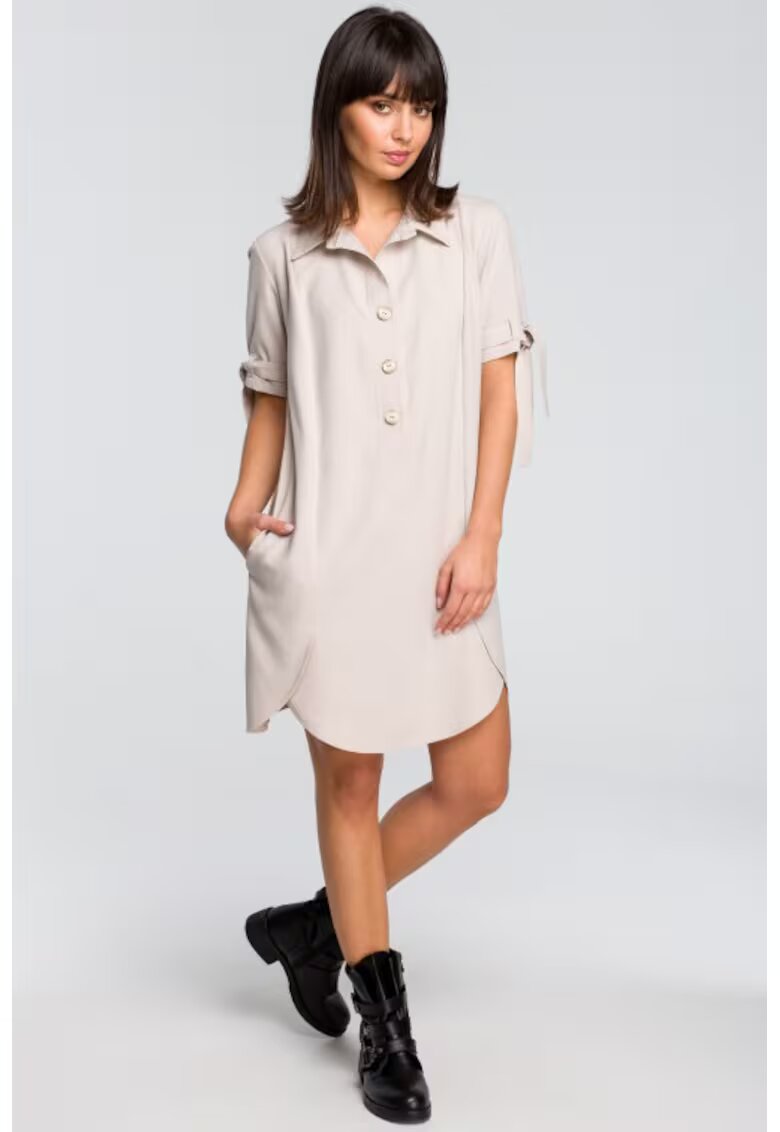 BeWear Rochie tip tunica - - Bej