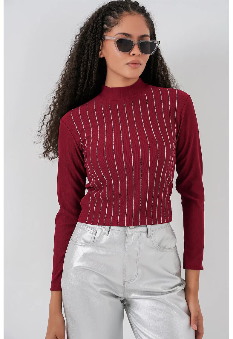 Big Dart Bluza dama - HiCCUP - Jerseu - Visiniu