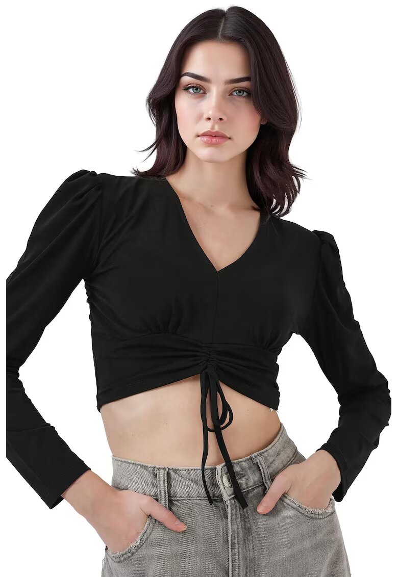 Big Dart Bluza dama - HiCCUP - Negru - Elastan/Poliester