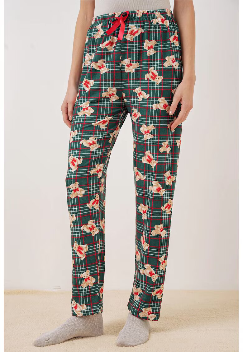Big Dart Pantaloni de pijama BigDart - Verde Smarald