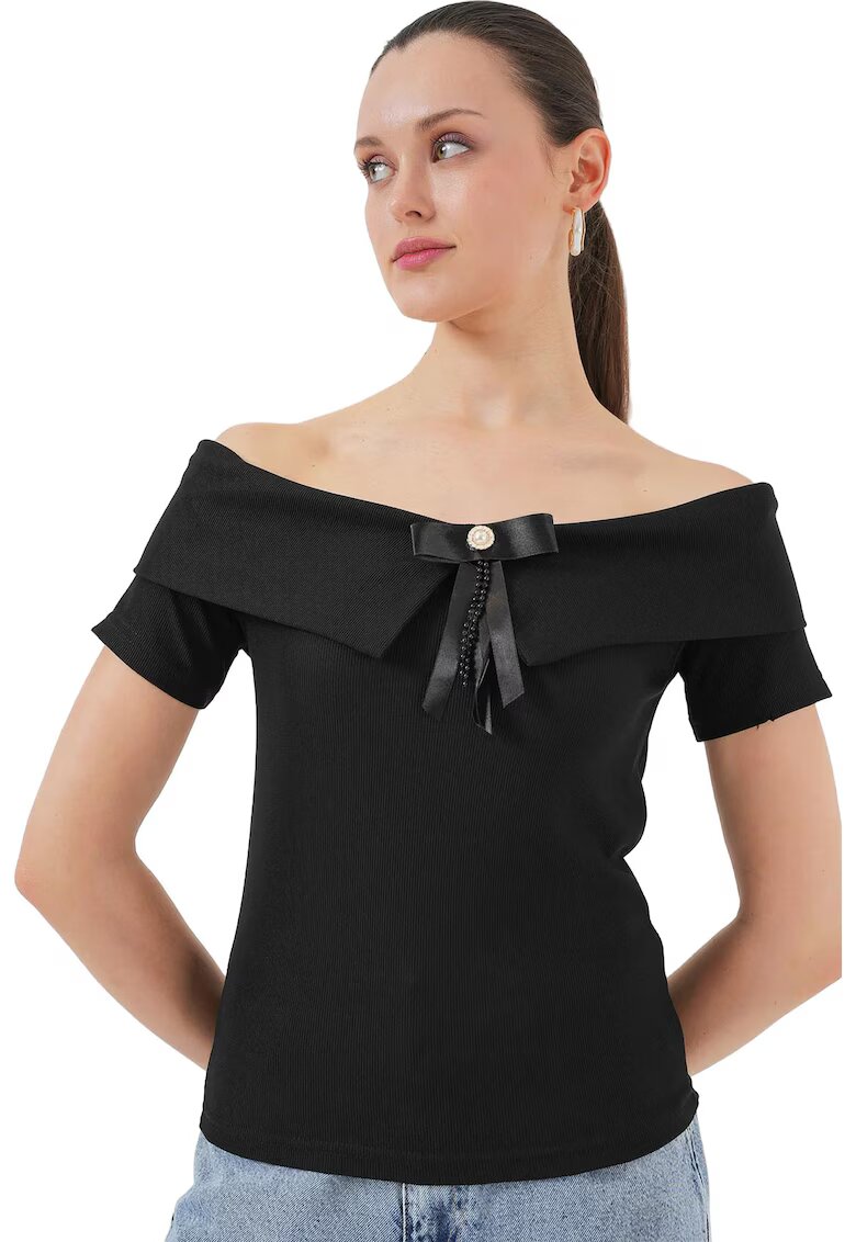 Big Dart Tricou pentru dama - HiCCUP - Negru - Jerseu