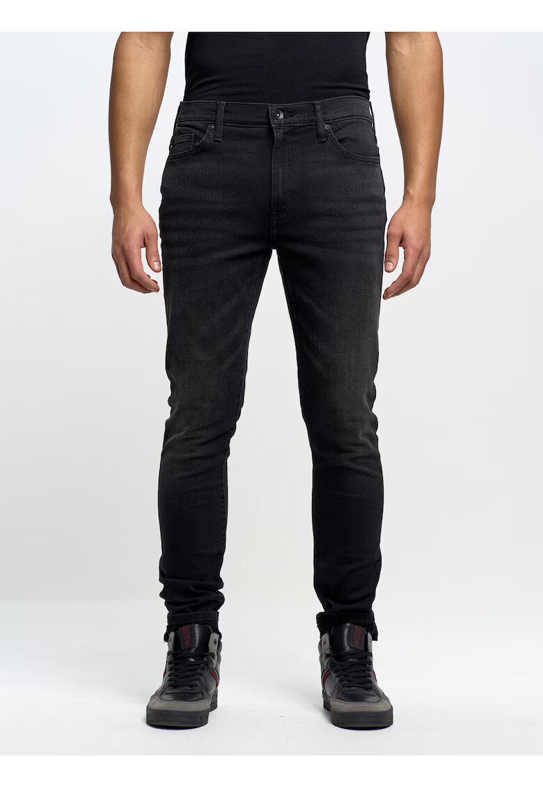 Big Star Blugi Carrot Fit Terry 956 - negru - denim - Gri - Gri