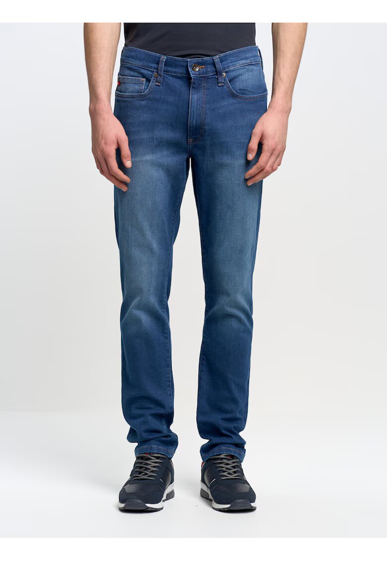 Big Star Blugi conici cu aspect decolorat Terry