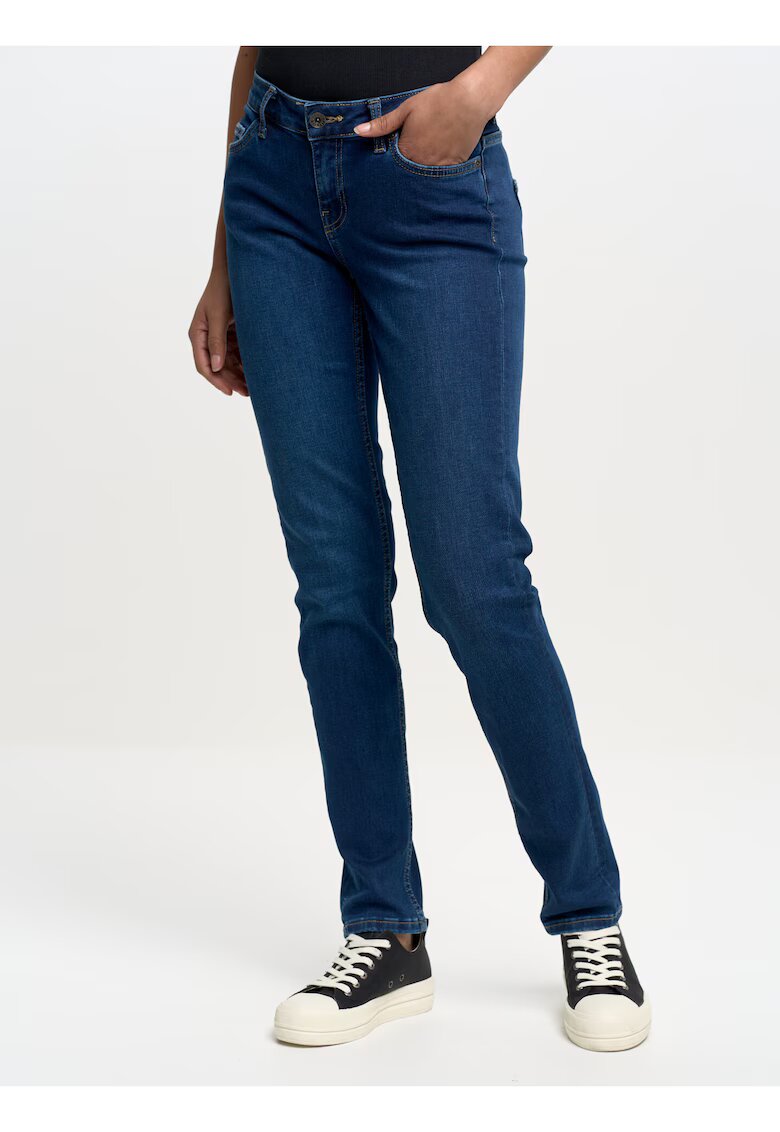 Big Star Blugi dama Katrina 359 - slim fit - albastru intens - bumbac - poliester - elastan