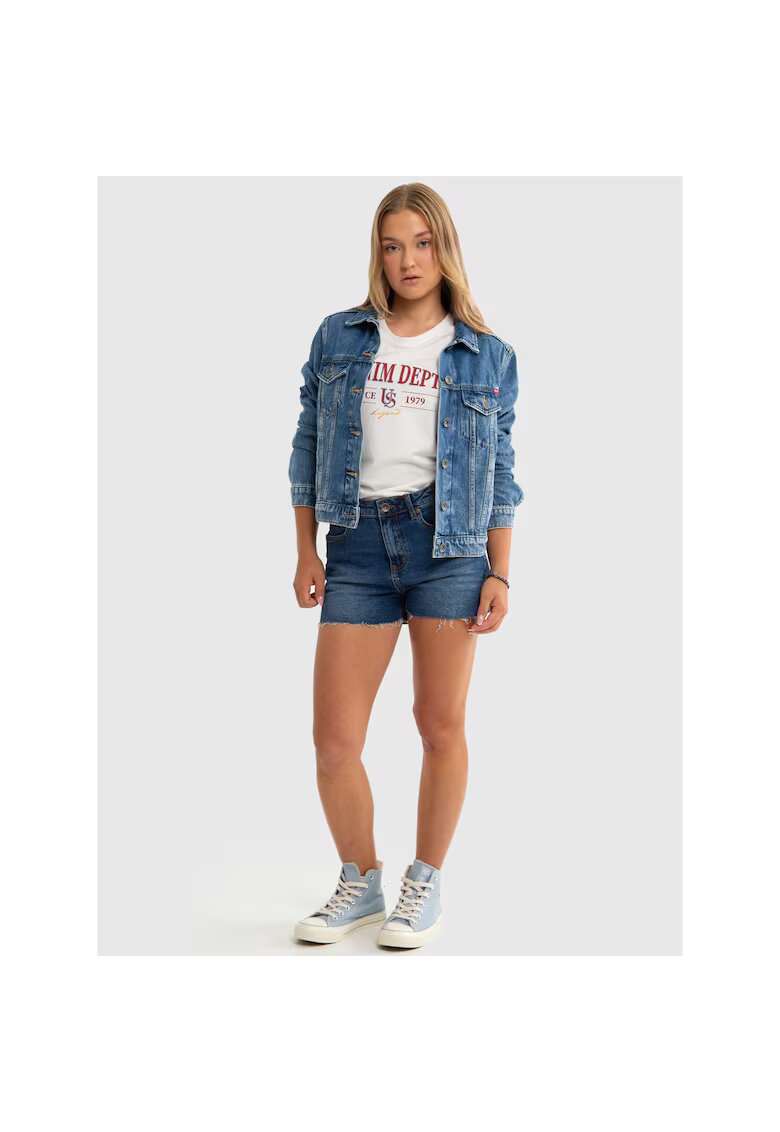 Big Star Blugi scurti skinny Shaina 516