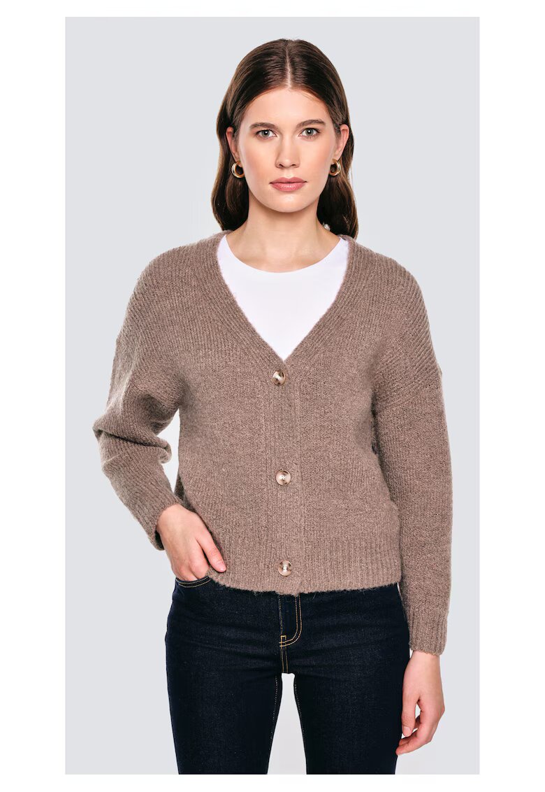 Big Star Cardigan din amestec de lana