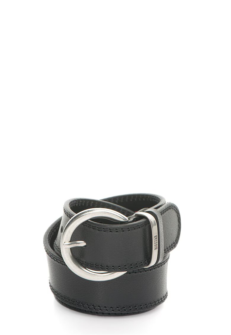 Big Star Curea ajustabila neagra din piele