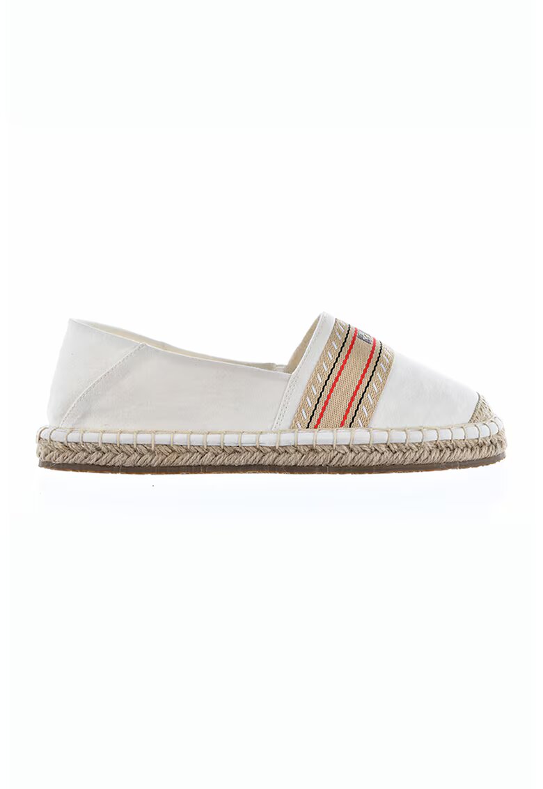 Big Star Espadrile cu logo - Alb