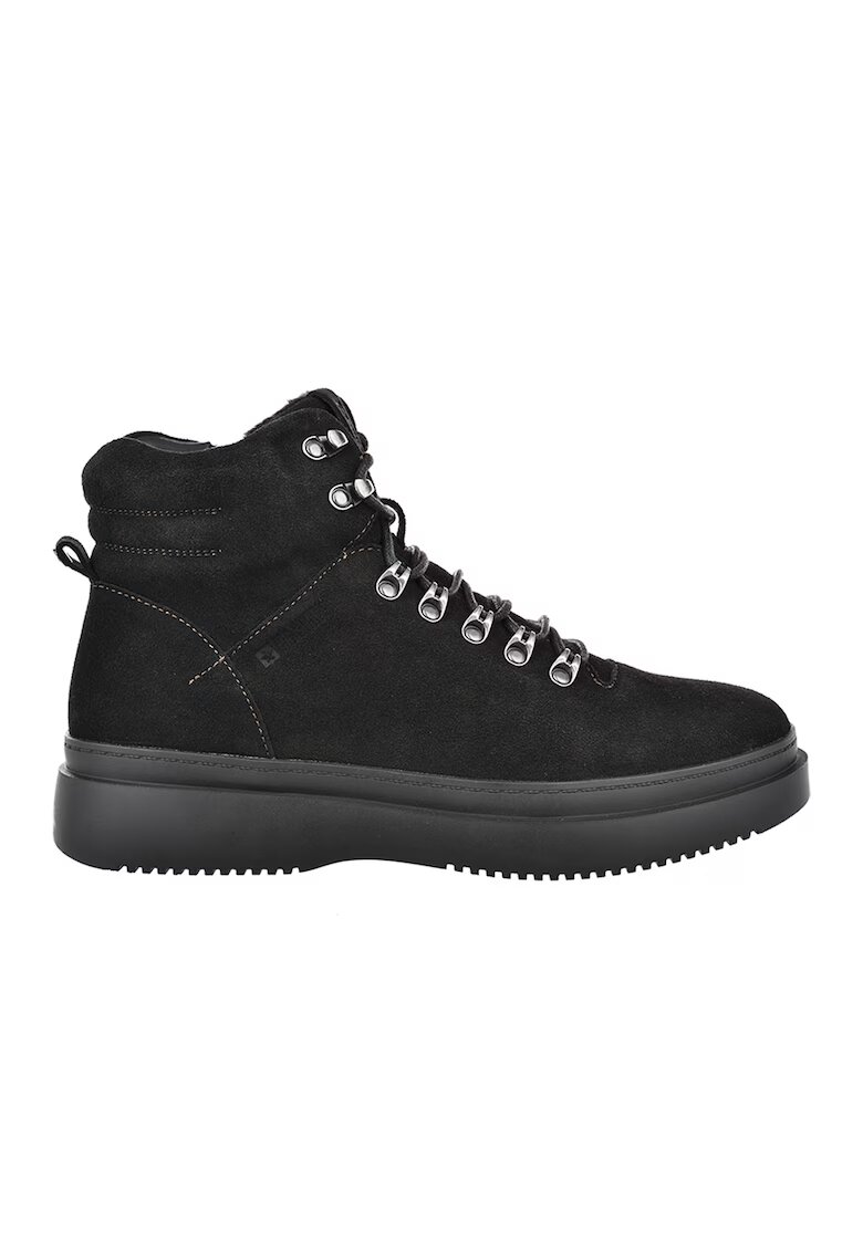 Big Star Ghete de piele intoarsa - Maro inchis
