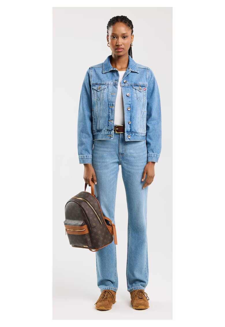 Big Star Jacheta din denim cu aspect decolorat osephine