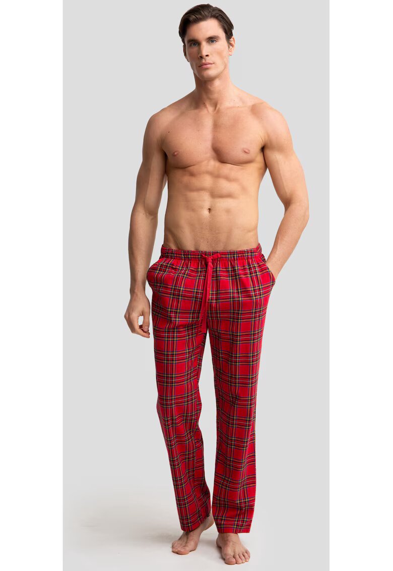 Big Star Pantaloni de pijama din flanel unisex