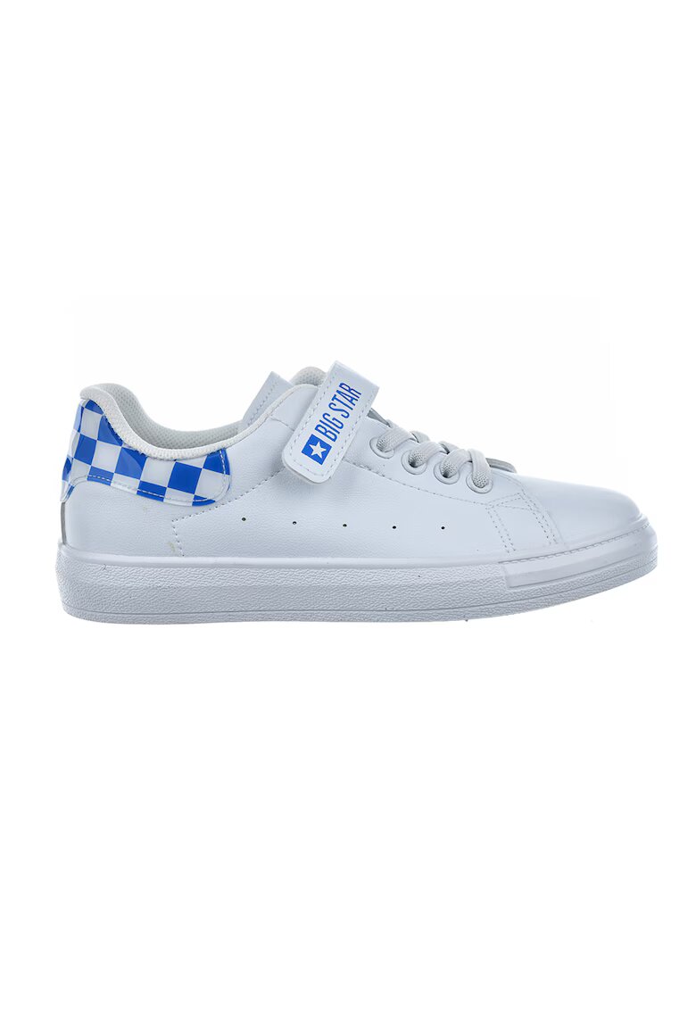 Big Star Pantofi sport cu detaliu logo - Alb/Albastru