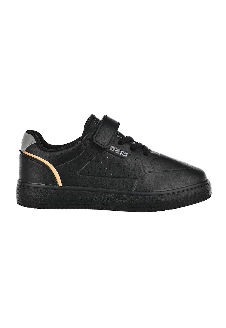 Big Star Pantofi sport low-cut cu velcro - Negru