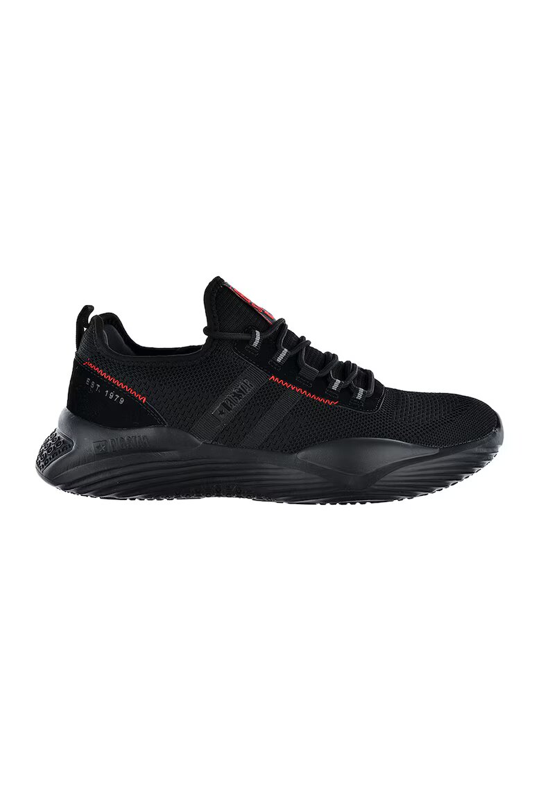 Big Star Pantofi sport slip-on de plasa - Negru