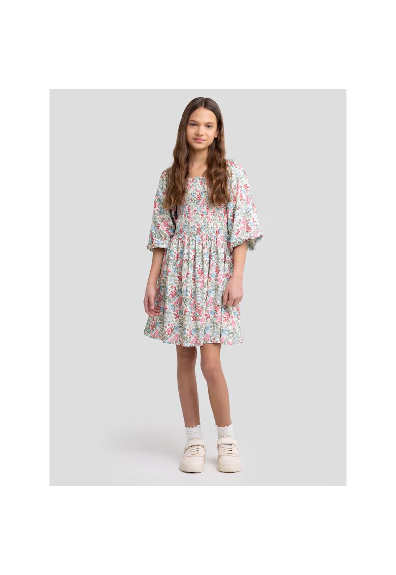 Big Star Rochie cu imprimeu floral si maneci bufante Darta