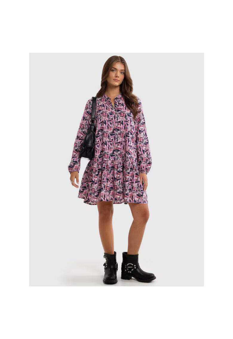 Big Star Rochie mini larga Poluna - Roz