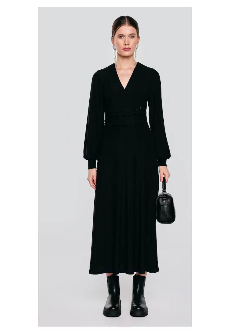 Big Star Rochie stralucitoare cu decolteu in V Daniela
