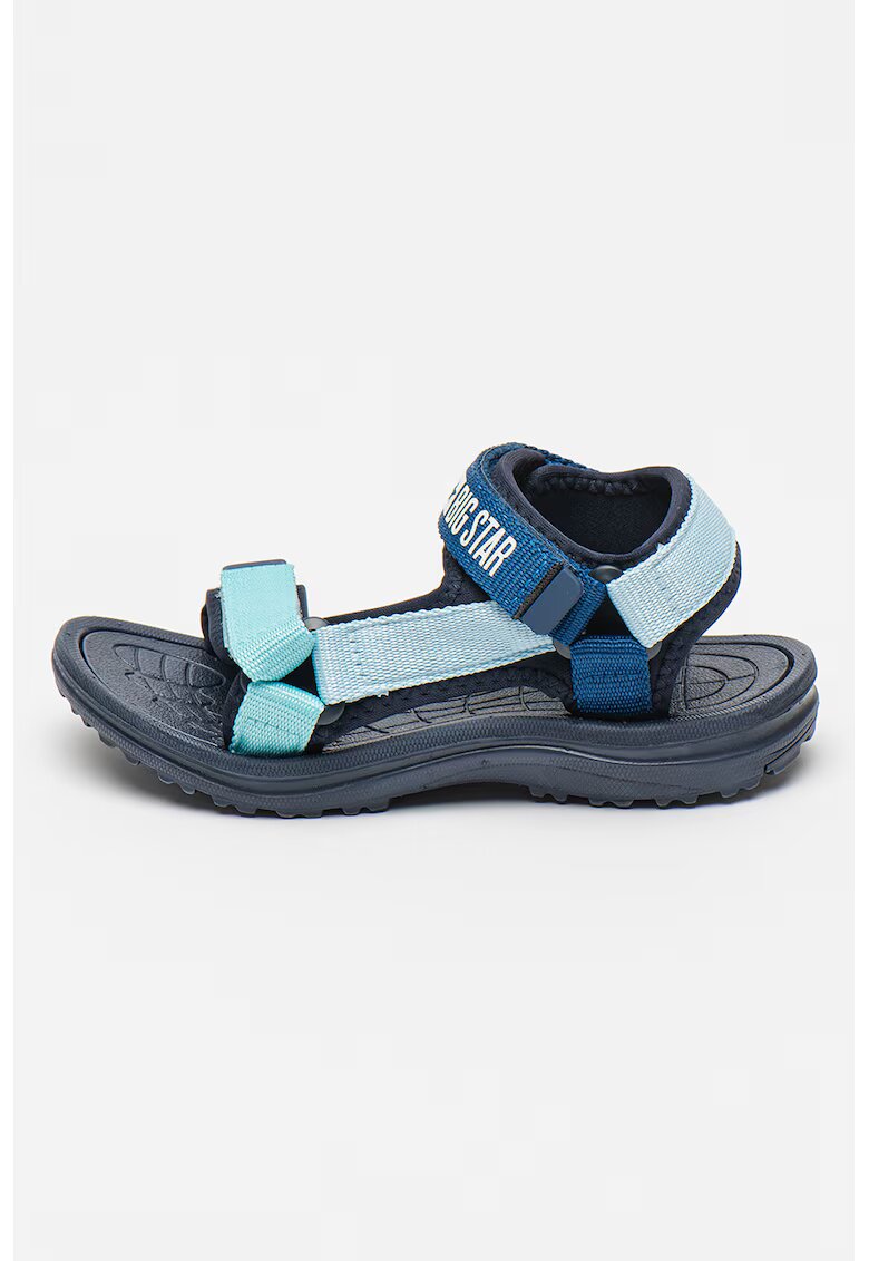 Big Star Sandale cu velcro - Albastru aquamarin/Bleumarin