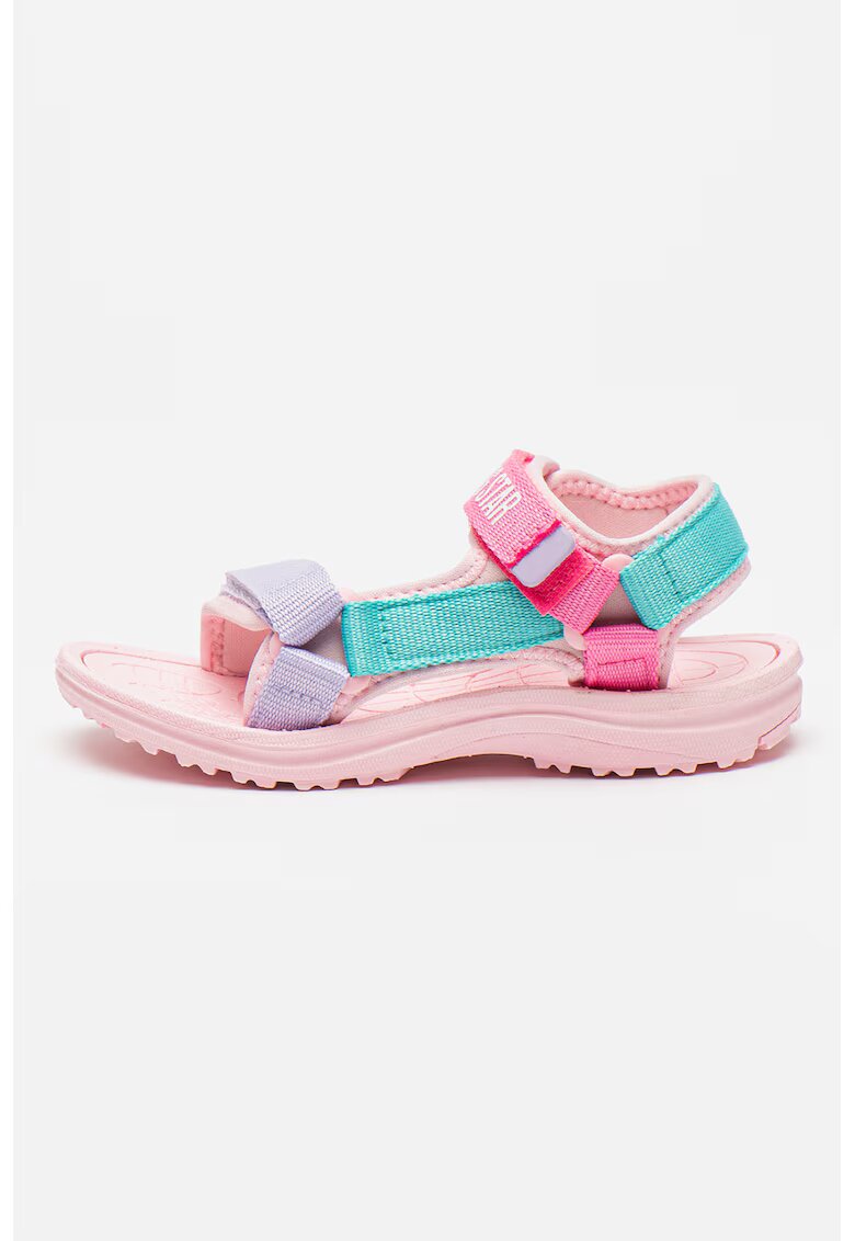 Big Star Sandale cu velcro - Verde/Lila/Roz