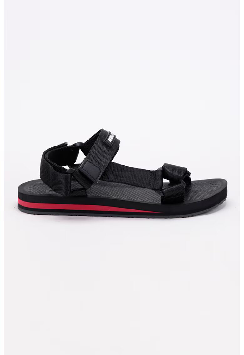 Big Star Sandale de material textil cu velcro - Negru