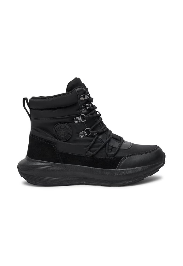 Big Star Shoes Botine dama - 73190 - Piele naturala - Negru