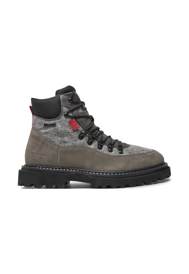 Big Star Shoes Ghete barbati - 71189 - Piele naturala - Gri