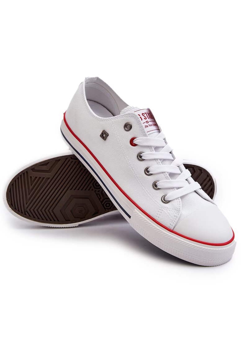 Big Star Shoes Pantofi barbati - Textil - Alb - Alb
