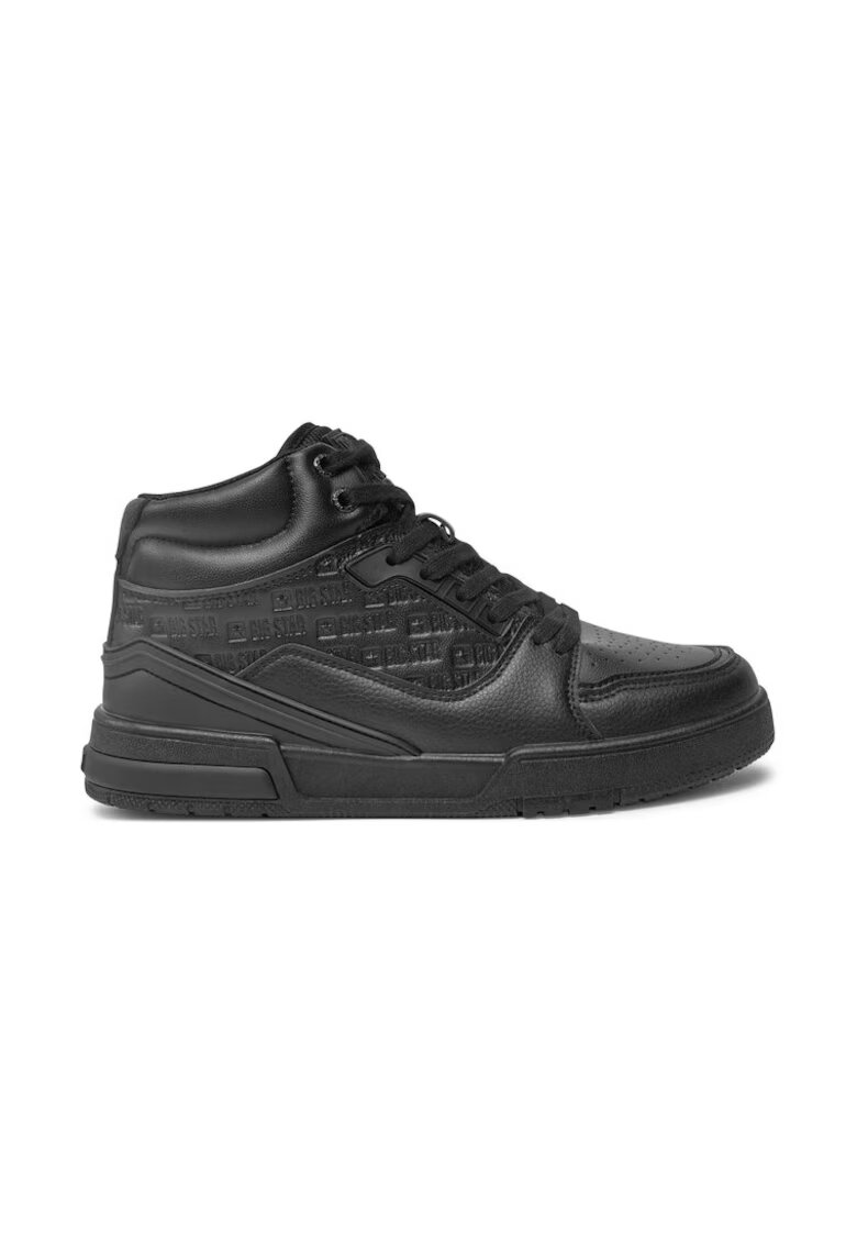 Big Star Shoes Pantofi dama - 73459 - Piele ecologica - Negru - Negru