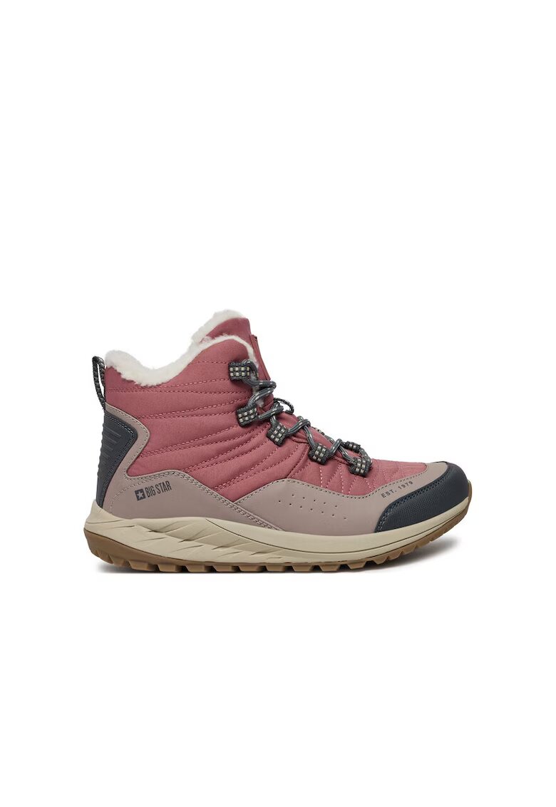 Big Star Shoes Pantofi sport dama - 73138 - Piele ecologica - Roz
