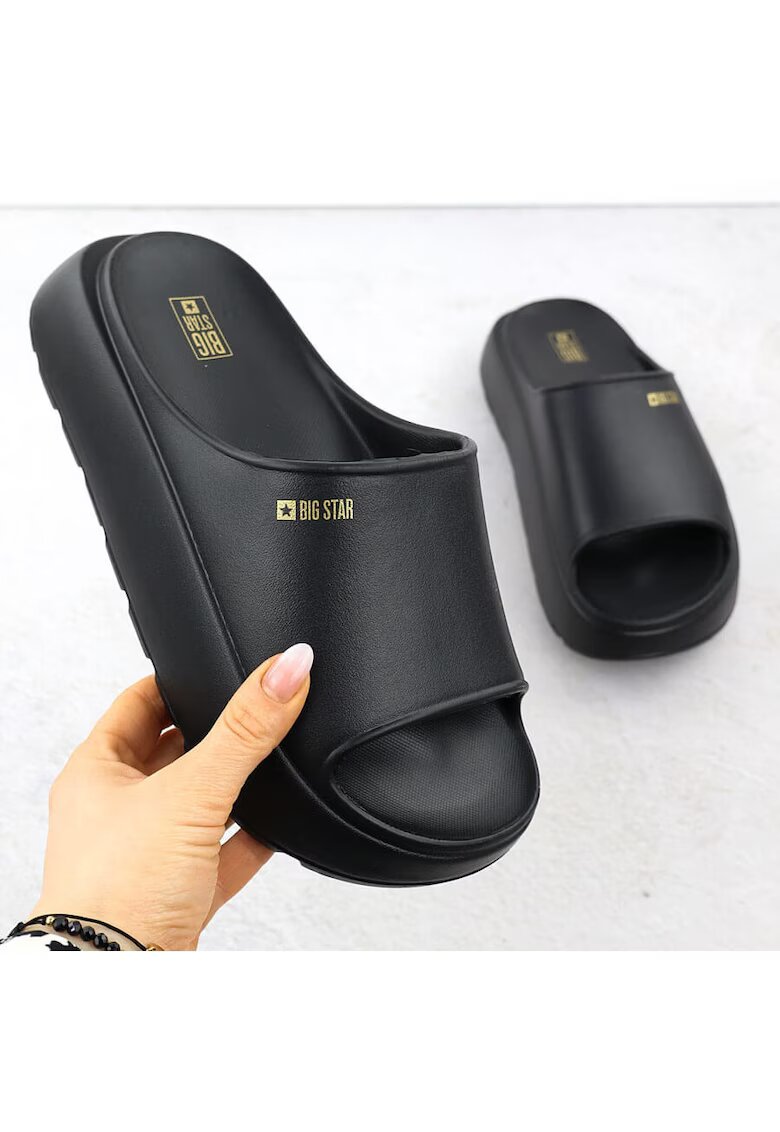 Big Star Slapi pentru femei - BM219509 - Negru