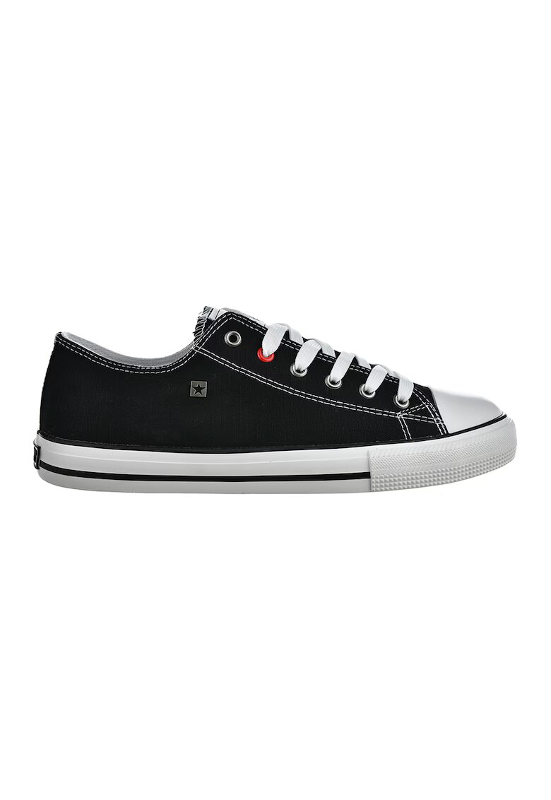 Big Star Tenisi din material textil - Negru/Alb murdar