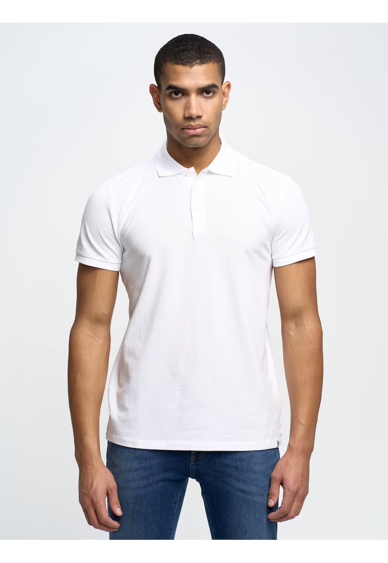 Big Star Tricou polo de bumbac Markolinos