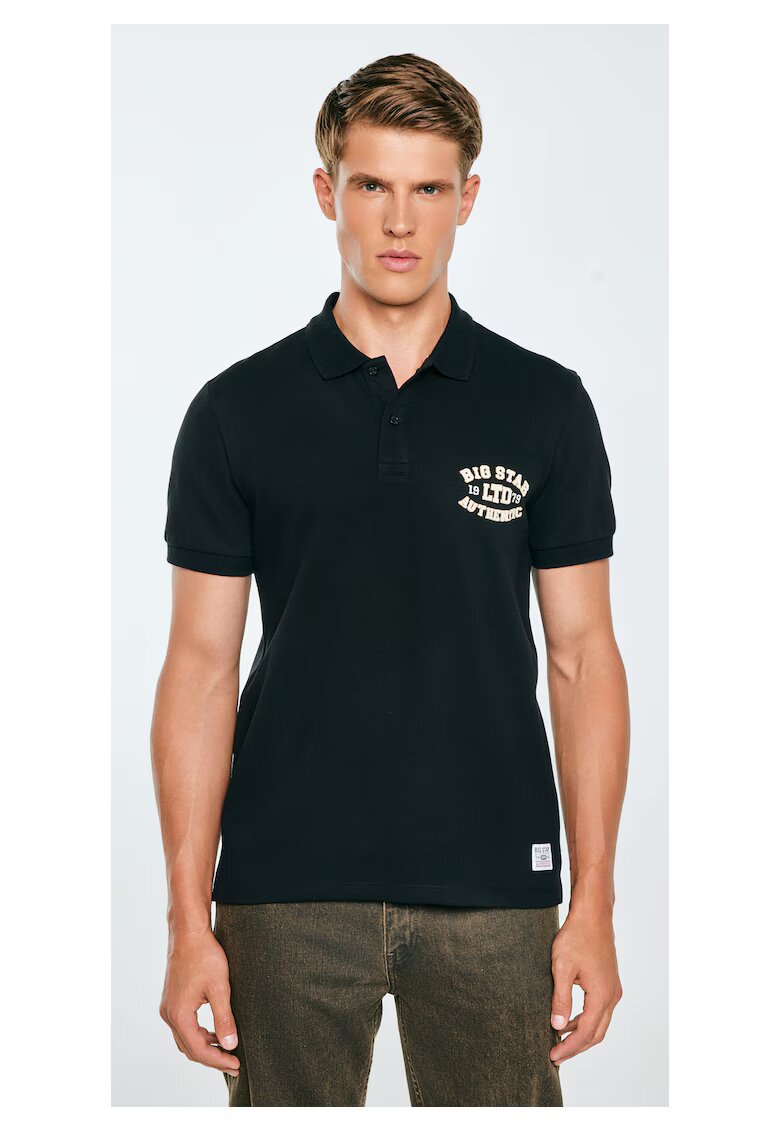 Big Star Tricou polo piqué Livier 906