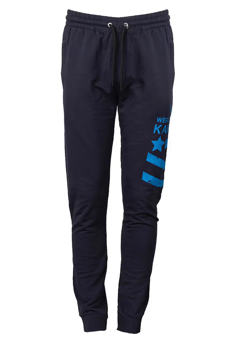 Bikkembergs Pantaloni de trening cu snur in talie -