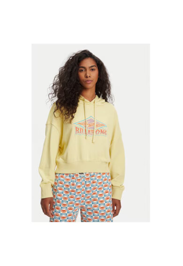 Billabong Bluza dama EBJFT00146 - Bumbac/Poliester - Galben - Galben