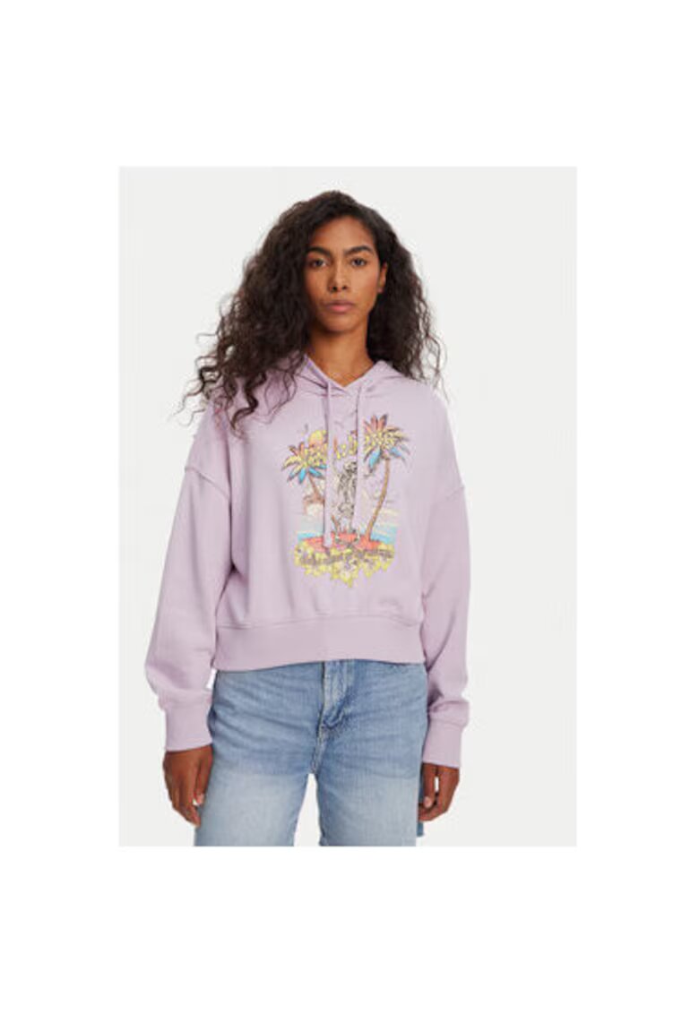 Billabong Bluza dama EBJFT00146 - Bumbac/Poliester - Mov - Mov