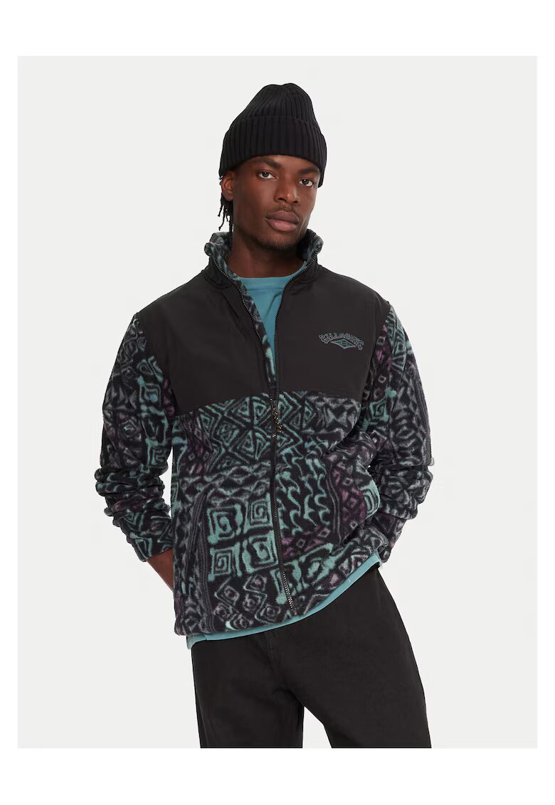 Billabong Geaca barbati neagra - material polar