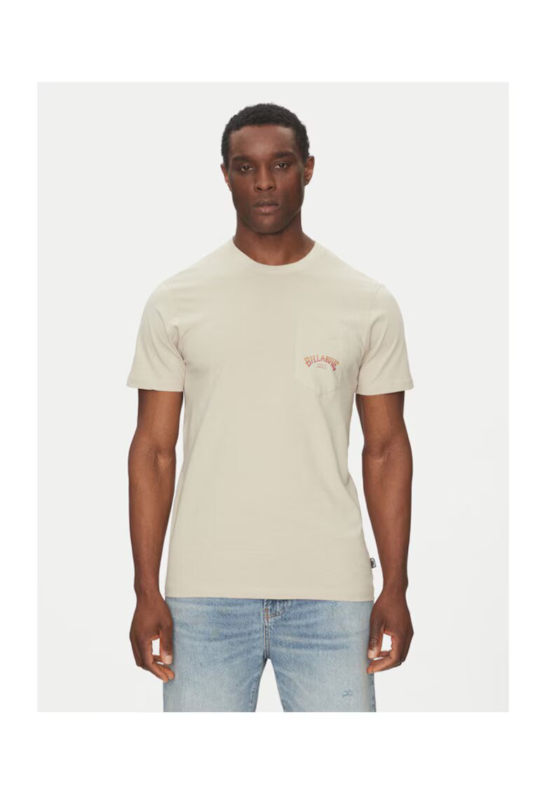 Billabong Tricou barbati EBYZT00175-SGL0 - Bumbac - Bej - Bej