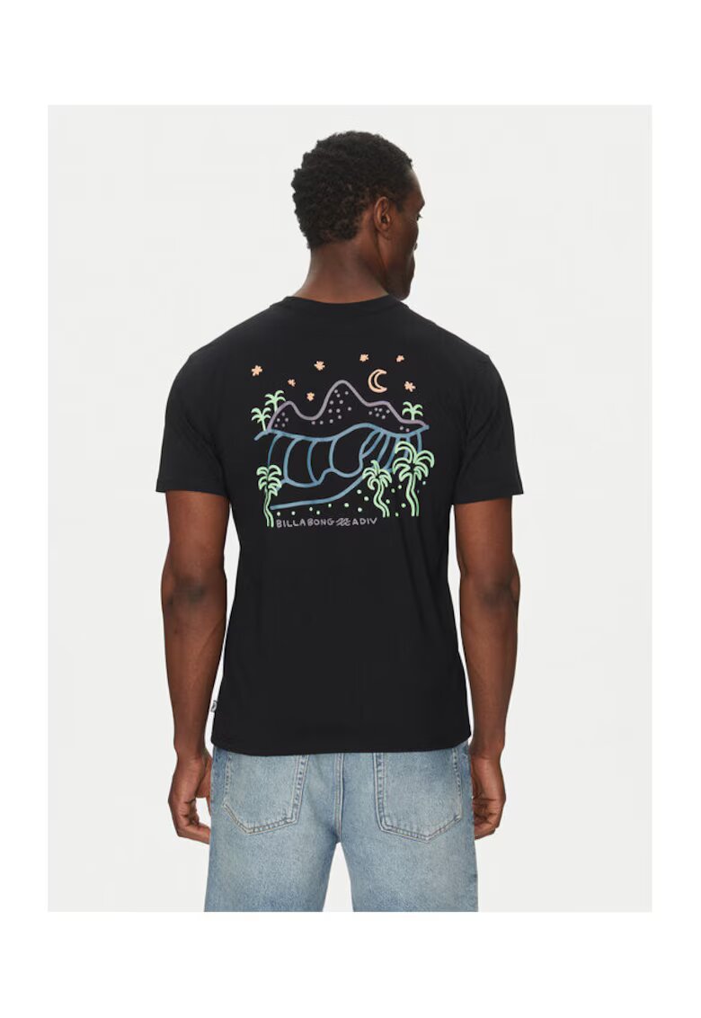 Billabong Tricou barbati EBYZT00296-BLK - Bumbac - Negru - Negru