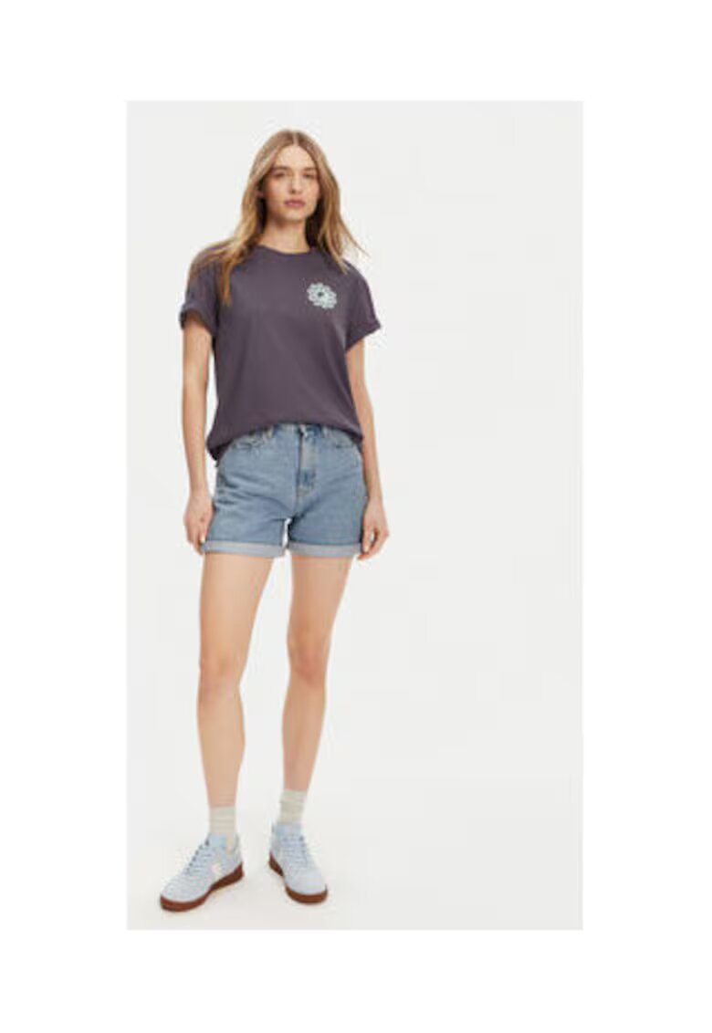 Billabong Tricou dama - bleumarin 100% bumbac - Albastru