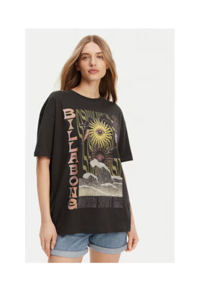 Billabong Tricou dama negru - 100% bumbac