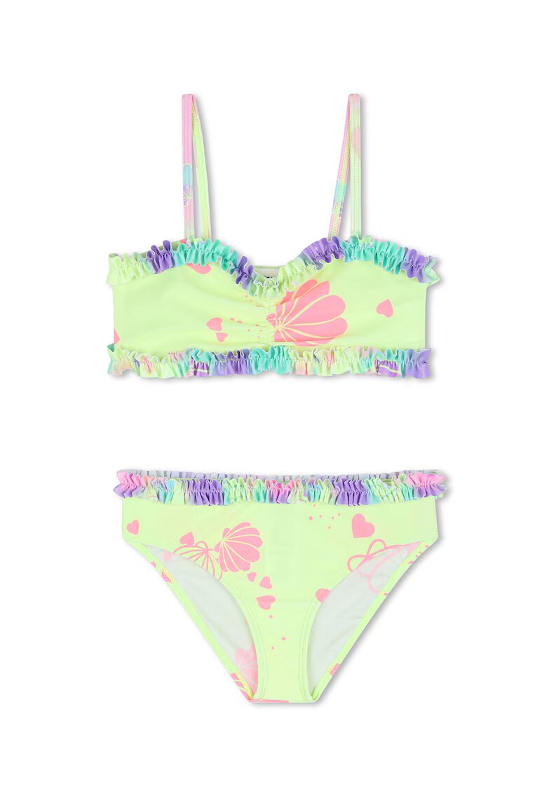 Billieblush Costum de baie din doua piese - Verde fistic
