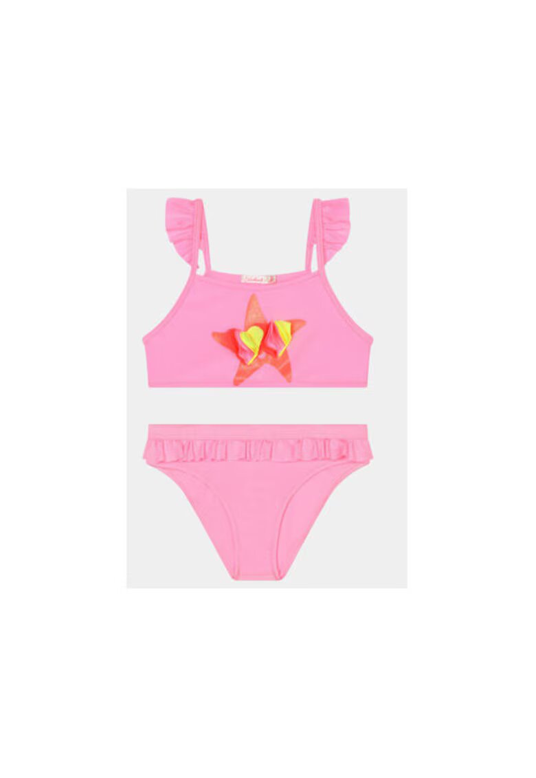 Billieblush Costum de baie fete - 303639303 - Poliamida/Elastan - Roz - Roz